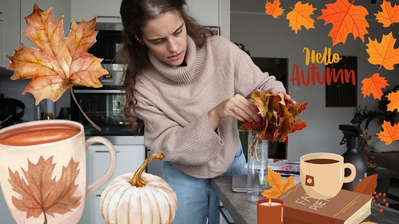 JESIENNY DOMOWY VLOG #2 | Jesienna herbatka | zbieranie liści | Ciut Więcej