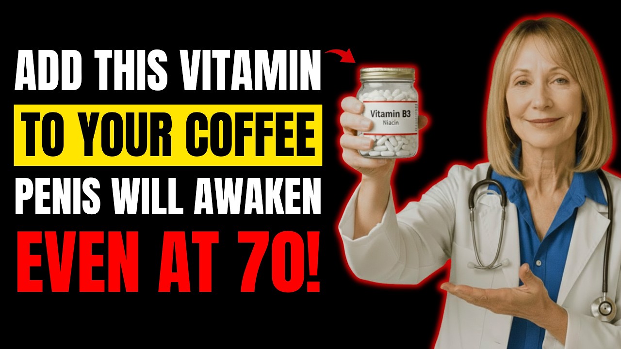 Urologist Reveals: Add This Vitamin to Your Coffee, Erections Return Even at 70!