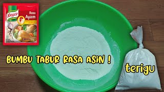 How to make a sprinkled seasoning with onion/salty chicken flavor, very easy & simple