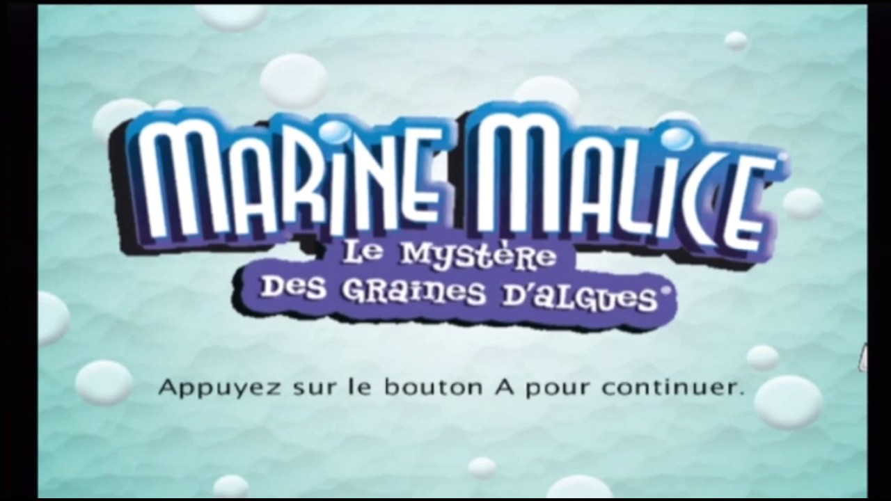 Marine Malice : Le Mystère des Graines d'Algues - Jeu PC