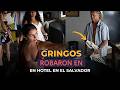 ESCANDALO: 5 Gringos Captados Robando en un Hotel Esqueleto de un Perro