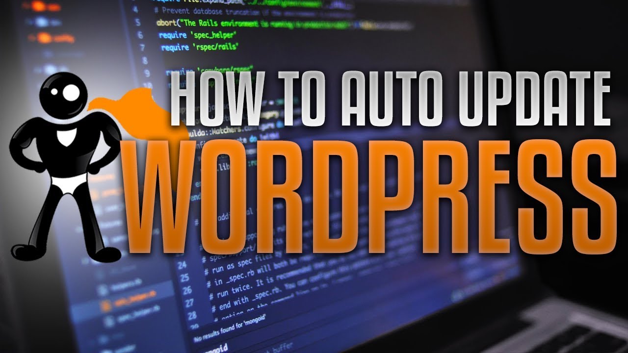 How To Automatically Update WordPress And Your Plugins/Themes - YouTube