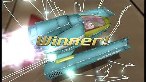 F-Zero GX Time Attack on Port Town Cylinder Wave with Wonder Wasp 1