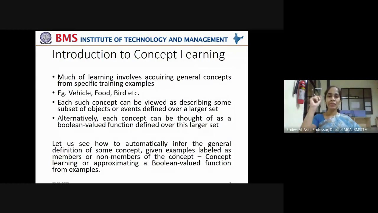 Machine Learning Contd Machine Learning - M1 - L4 Contd...-22/09/2020 - V Hour - YouTube