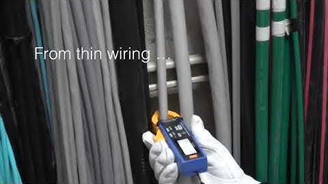 CM4001 Clamp Meter.  Double your speed for checking leakage current.