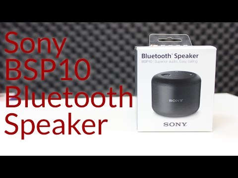 Sony BSP10 Bluetooth Speaker