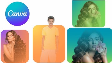 Blend Photo to a Gradient Shape in Canva | Blend Photo In Canva