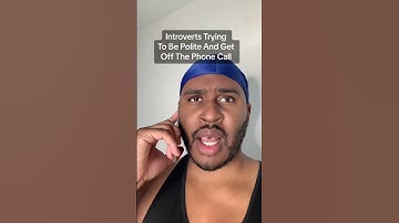 Introverts Trying To End A Phone Call 📱 #shorts