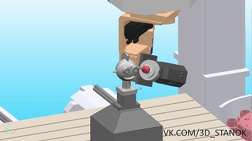 PowerMILL 5 Axis Machine Tool Simulation MTD