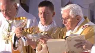 Pope Benedict XVI  Mass in Bellahouston Park, Glasgow  Full video