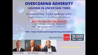 Overcoming Adversity | Leading In Uncertain Times | Webinar 1