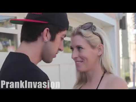 Kissing Prank Bikini Edition