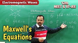 Maxwell's Equations || Electromagnetic waves || class 12th || Physics Handwritten Notes #cbse