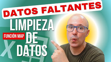 ✅LIMPIAR Y NORMALIZAR DATOS CON LA FUNCIÓN MAP EN #excel