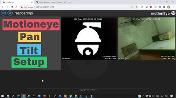 Control Pan Tilt Camera in Motioneye