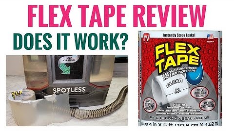 FLEX TAPE AS SEEN ON TV DOES IT WORK?  DETAILED REVIEW AND HOW TO USE