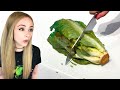How to Make a Realistic Romaine Lettuce CAKE | Lookalike Challenge