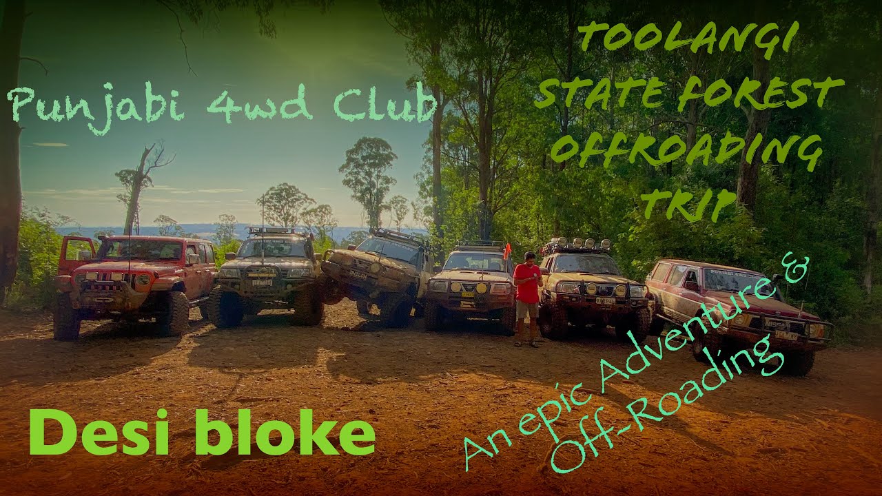 Punjabi in action- Extreme Off-roading and Winching All day in Toolangi State Forest Australia