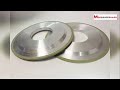 Vitrified bond diamond grinding wheels