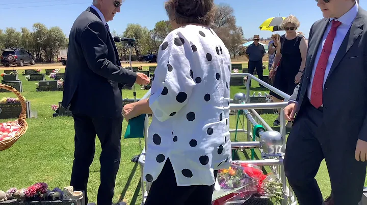 June Strickland burial service