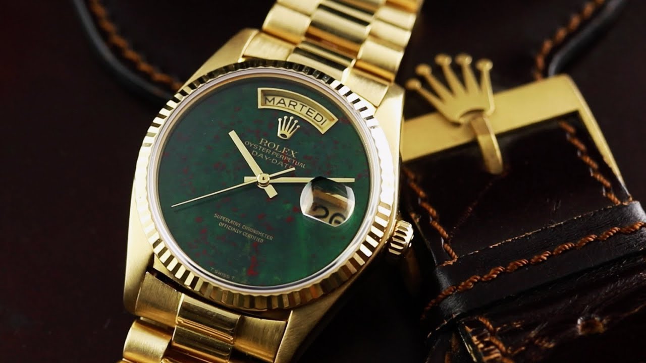 rolex bloodstone dial