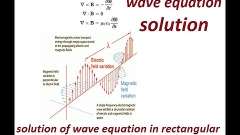 Solution of wave equation in rectangular co-ordinate||rectangular waveguide (part I)