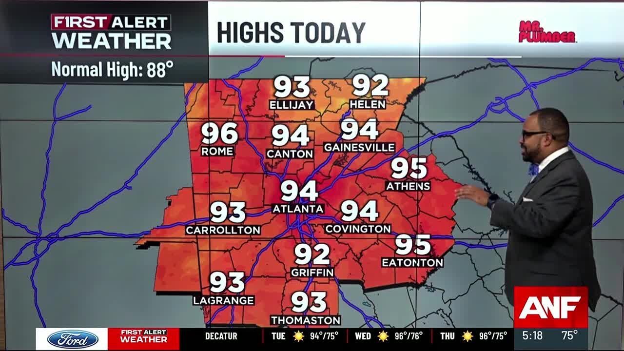 First Alert Forecast: The heat continues to turn up - YouTube