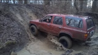 4x4 toyota 4-runner and ford explorer farm trail part 3