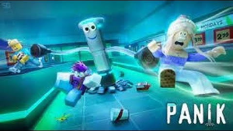 Roblox Panik! Escape the Wobmart robot!