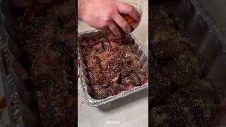 Brisket Burnt Ends Recipe | Over The Fire Cooking by Derek Wolf