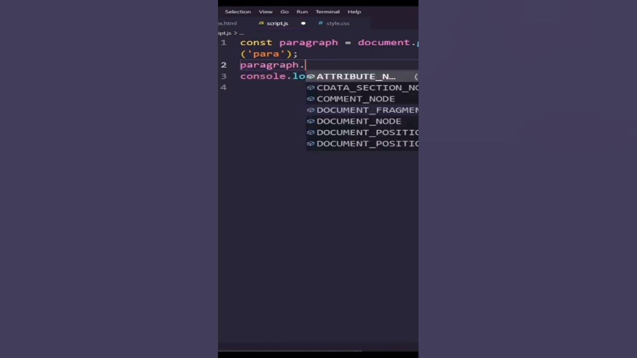 DOM Traversal JavaScript #shorts - YouTube