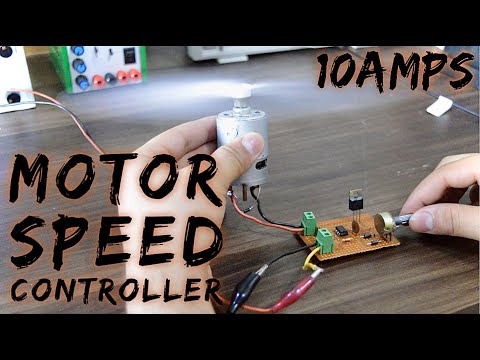 ვიდეო: როგორ აკონტროლებთ 12 ვ DC ძრავის სიჩქარეს?