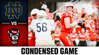 Notre Dame vs. NC State Condensed Game | 2023 ACC Football