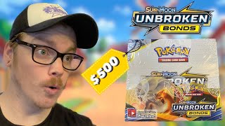 I Opened a Sun & Moon Unbroken Bonds Booster Box - Was it Worth it??