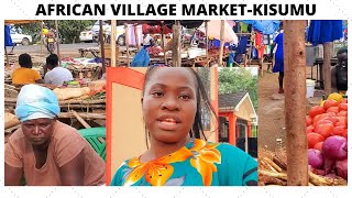 African Village Woman's Life|| Inside my village Market || Village Market Tour  (Kisumu).