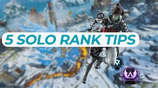 5 Tips to Improve Your Solo Ranking in Apex Legends