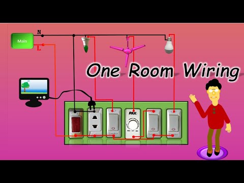 One Room Wiring In detail - YouTube