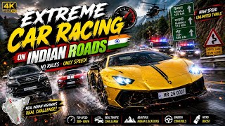 Extreme Car Racing on Indian Roads 🚗🔥 | High Speed Driving Simulator Gameplay @TotalGaming093  screenshot 4