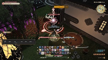 FF14 Samurai opening rotation 5.35