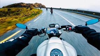 A ride through mountains and mystical fog #4k #povmotorcycleride #motorcyclelife #ringofkerry