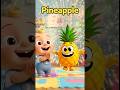 Dancing Fruits Song 🍎🍌 | Learn Fruits for Kids #dancingfruits #learnfruits #shorts