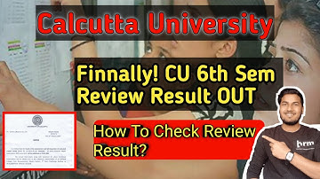 Finally! CU 6th Sem Review Result OUT 😀 #cureview