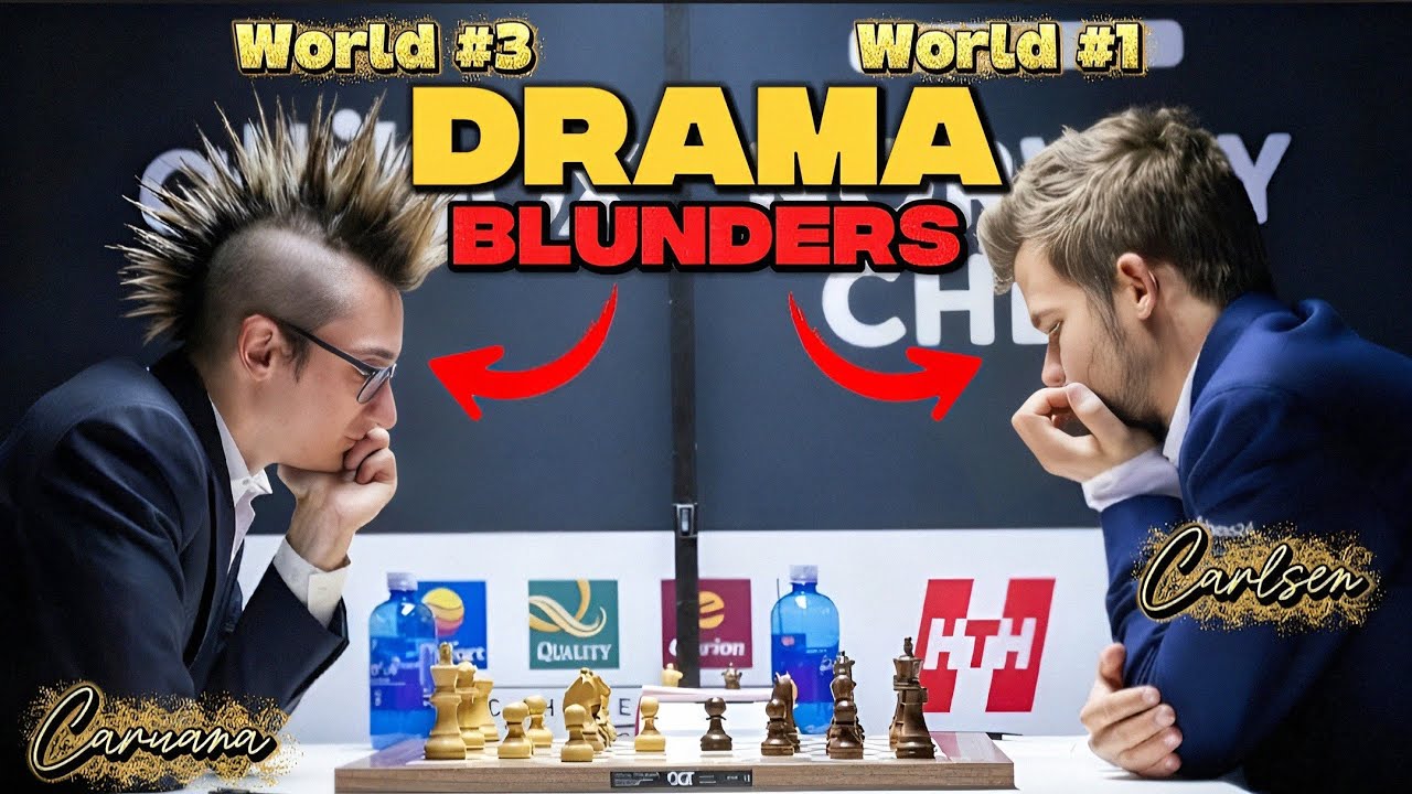 Fabiano Caruana VS Magnus Carlsen || Norway Chess 2020, Round 6 ...