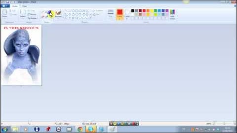 How to Make Memes Using Paint