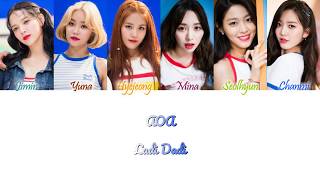 AOA (에이오에이) - Ladi Dadi Han/Rom/Eng Color Coded Lyrics