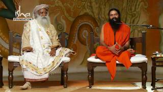 Baba Ramdev visits Isha Yoga Center - Part 4