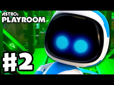 Astro's Playroom - PS5 Gameplay Walkthrough Part 2 - GPU Jungle! (PS5 4K)