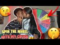 SPIN THE WHEEL CHALLENGE w/My Crush! (GONE RIGHT!)