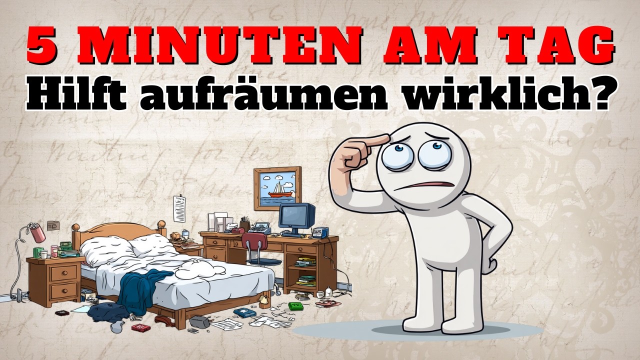 Ich habe 7 Tage lang nur 5 Minuten aufgeräumt – das ist passiert!