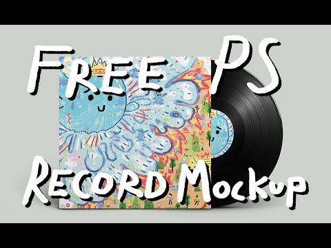Download Record Album Mockup Photoshop Psd Free How To Make Your Own Record Album Youtube